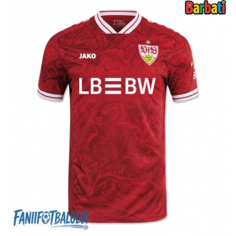 Stuttgart Tricou Fotbal Replică 2025-26 Barbati Deplasare